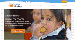 Desktop Screenshot of pantrypackers.org